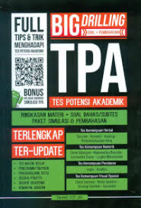 Image of BIG DRILLING Soal + Pembahasan TES POTENSI AKADEMIK (TPA)