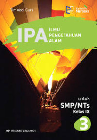 Image of IPA 3 : untuk SMP/MTs Kelas IX (K.Merdeka)
