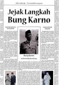 Image of Jejak Langkah Bung Karno